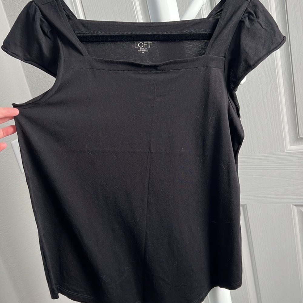 Loft Black Blouse - Picture 2 of 3